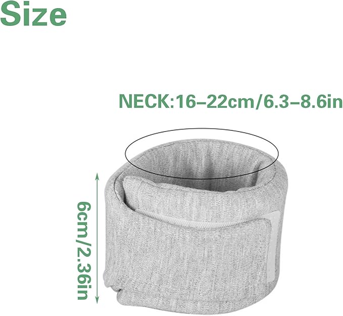 Cat Neck Brace, Adjustable Breathable Elizabethan Collar for Pet After Surgery Recovery Cat Neck Cervical Cone for Small Dogs Puppies Kittens with Neck Circumference 6.3-8.6 Inch (X-Small,Grey)