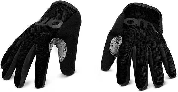 woom TENS Bike Gloves, Child’s & Youth Bicycle Full Finger Protection with Grip for Road Cycling & Mountain Biking (Boys & Girls)