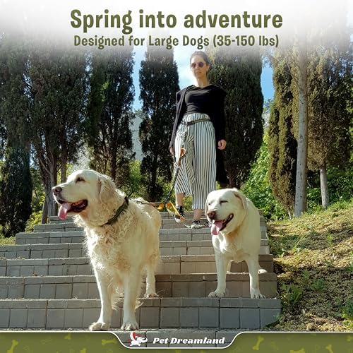 Pet Dreamland Exquisite Hands Free Double Dog Leash
