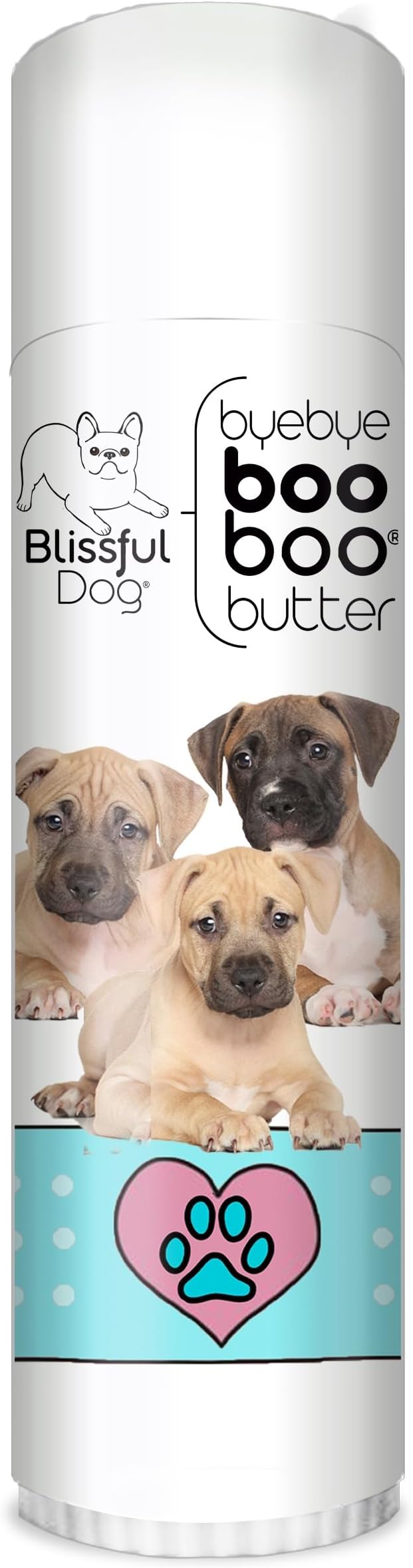 The Blissful Dog .50 oz Tube American Staffordshire Terrier Booboo Butter