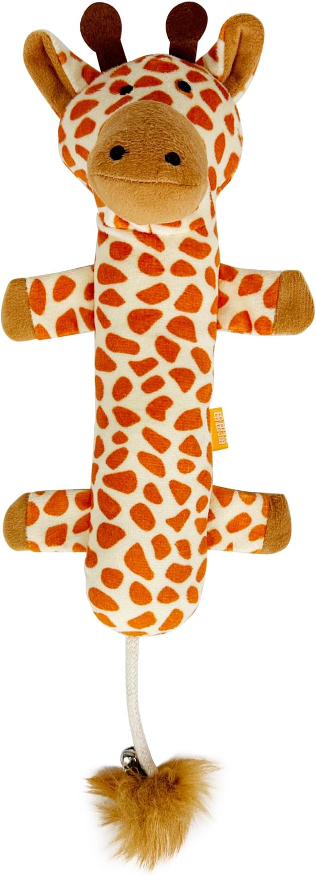 TTcat Catnip Silvervine Matatabi Pillow for Cats & Kittens,Cat Kicker Toy,Crinkle Sound Toy,Large Size Cat Pillow Soothing Plush(Giraffe).
