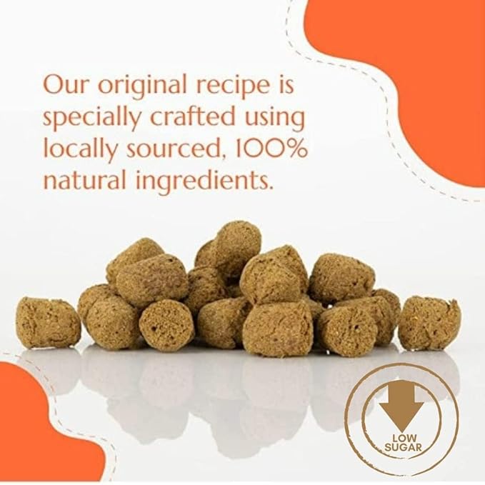 Horses Treats - Low Sugar, Starch, and Carbohydrates | Healthy Treats for Horse Supports Superior Digestion 8 Ounce (1 Pack)