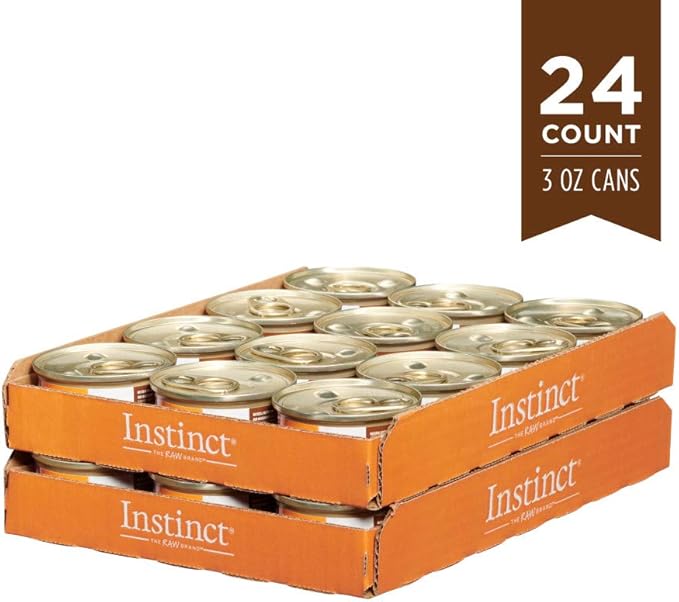 Instinct Limited Ingredient Diet, Natural Wet Cat Food, Grain Free Recipe - Real Rabbit, 3 oz. Cans (Pack of 24)