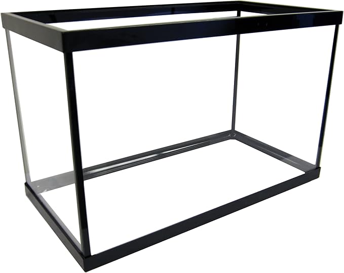 5 Gallon Aquarium with Glass Canopy - 16x08x10 - (1) Aquarium & (1) Glass Canopy ONLY