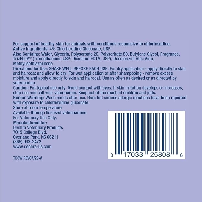 4 Spray Conditioner for Dogs, Cats and Horses, 8 oz