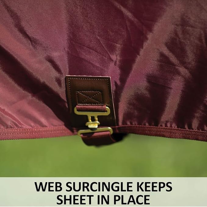 Dura-Nylon Horse Stable Sheet | Ultimate Comfort & Protection Horse Sheet | Keeps Coats Smooth & Shiny