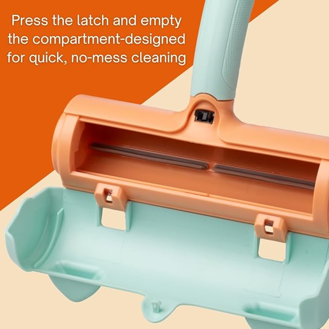 Pet Hair Remover Roller – Reusable Fur Removal Tool for Clothing, Furniture, Carpets & Cars | Perfect for Dog & Cat Hair with Ergonomic Design