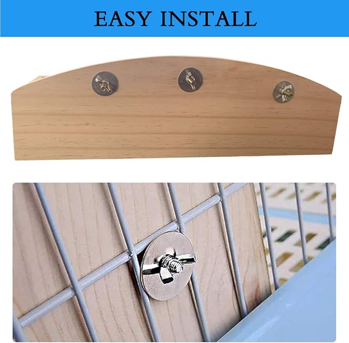 Hamiledyi Rabbit Hay Feeder, Bunny Hay Feeder Rack,Bunny Food Manger Wooden Hay Manger Rack Rabbit Hay Holder Feeders Grass Holder for Guinea Pig Chinchilla Hamster