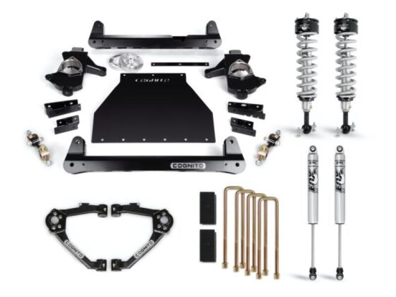 Cognito 14-19 Chevy/GMC Silv 1500/1500LD / Sierra 1500 2WD/4WD 4in Perf Lift Kit w/ Fox PS IFP 2.0