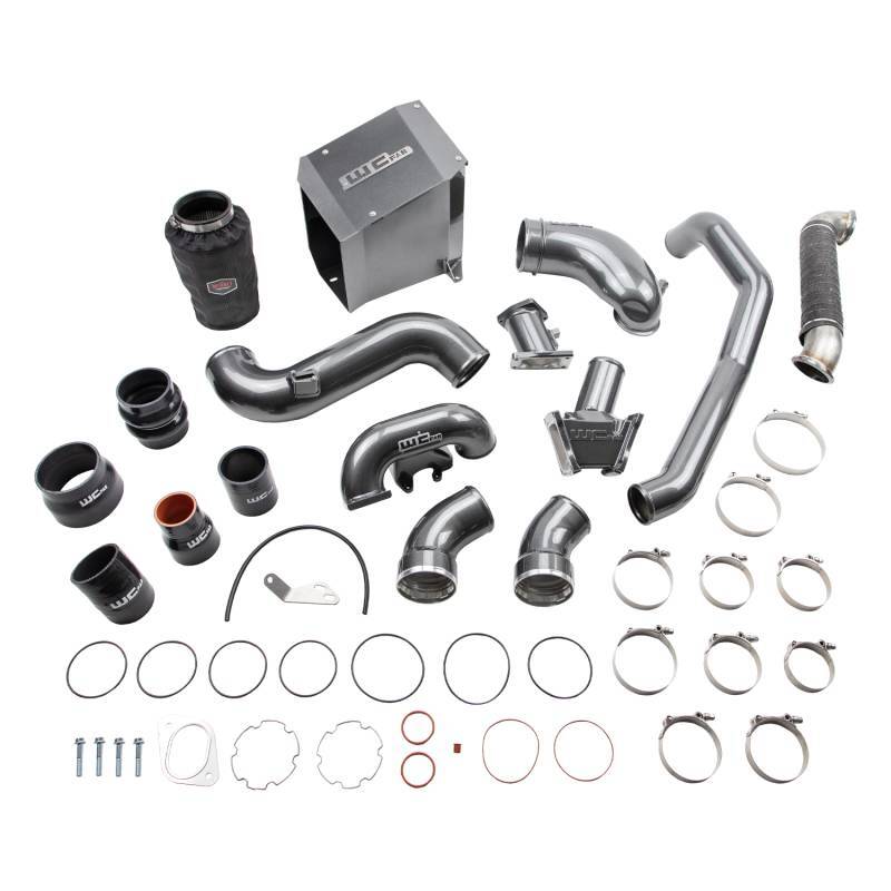 Wehrli 07.5-10 Chevrolet 6.6L Duramax LMM Stage 3 High Flow Bundle Kit - Bengal Grey