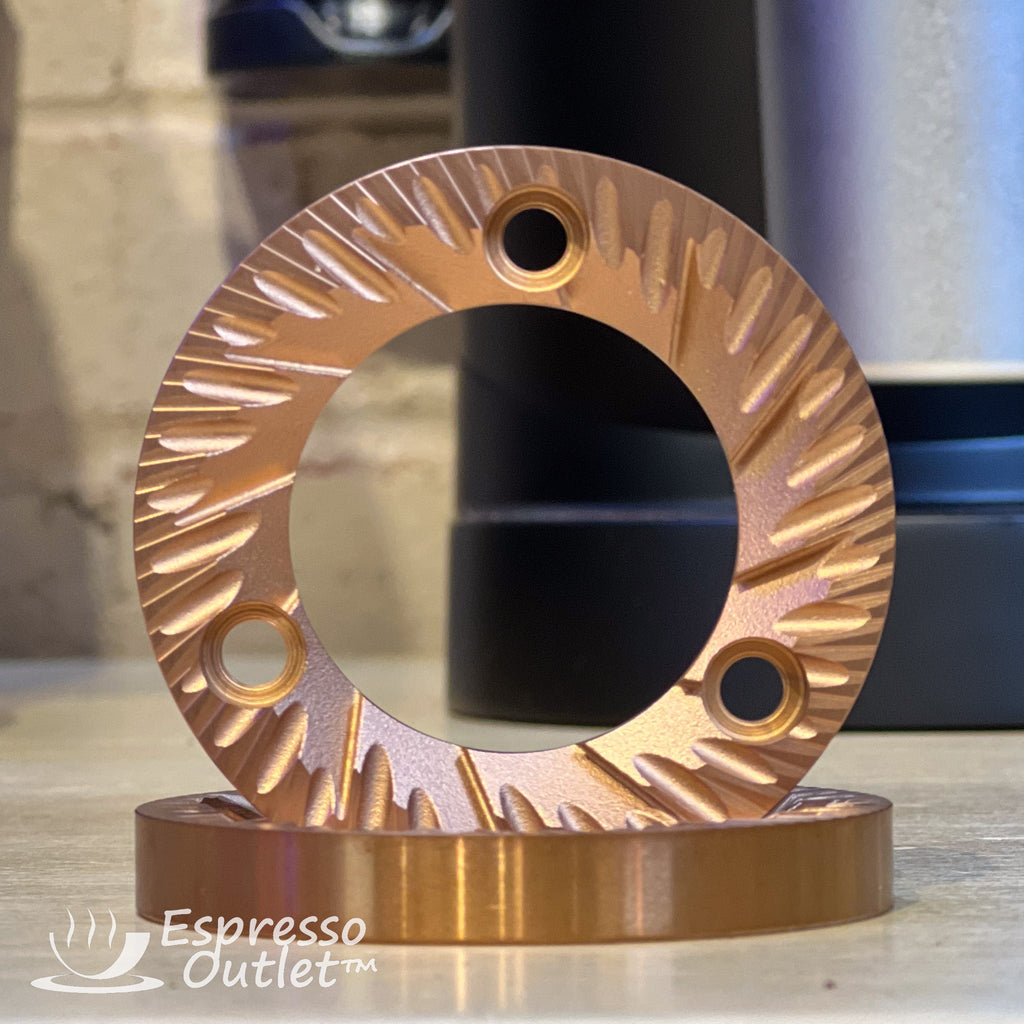 Turin DF64 Cast Lab Sweet / Red Speed Coated SSP Burrs V3