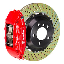 Load image into Gallery viewer, Brembo 05-08 Magnum w/V6 Engine Exc AWD Fr GT BBK 4Pis Cast 2pc 355x32 2pc Rotor Drilled-Red