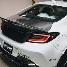 Load image into Gallery viewer, Seibon 2022+ Toyota GR86 / Subaru BRZ C-Style Carbon Fiber Trunk Lid