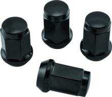 Load image into Gallery viewer, QuadBoss Lug Nuts 12x1.25 - 17mm-Od - Black - Box of 4