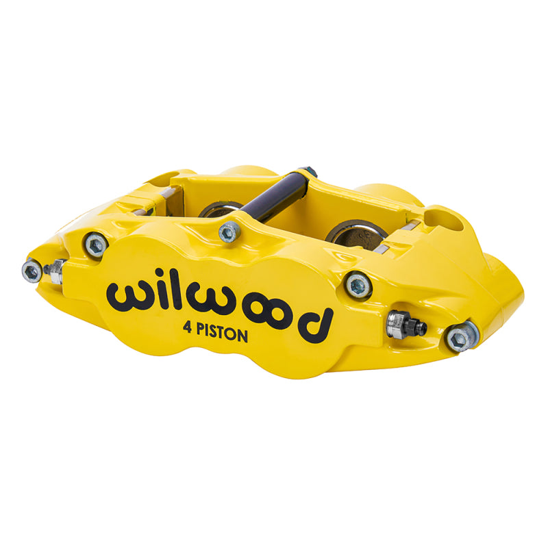 Wilwood caliper FNSL4R 1.12/1.12 1.10 rotor yellow