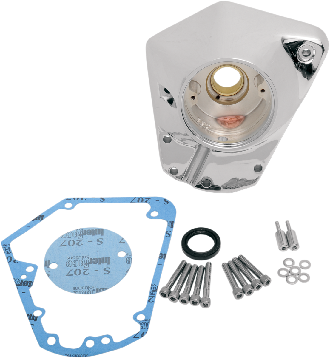 DRAG SPECIALTIES Chrome Cam Cover for EVO Big Twin - Part 35-0025