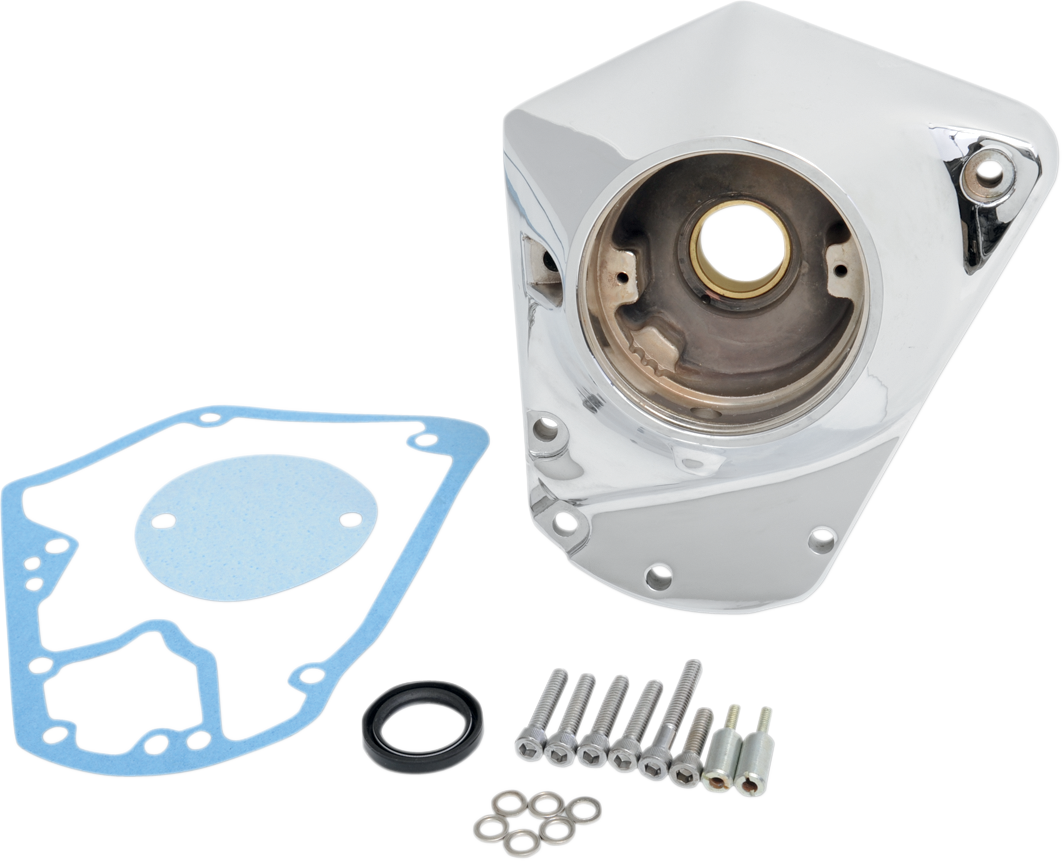 Drag Specialties Chrome Cam Cover for Big Twin - Part 35-0015