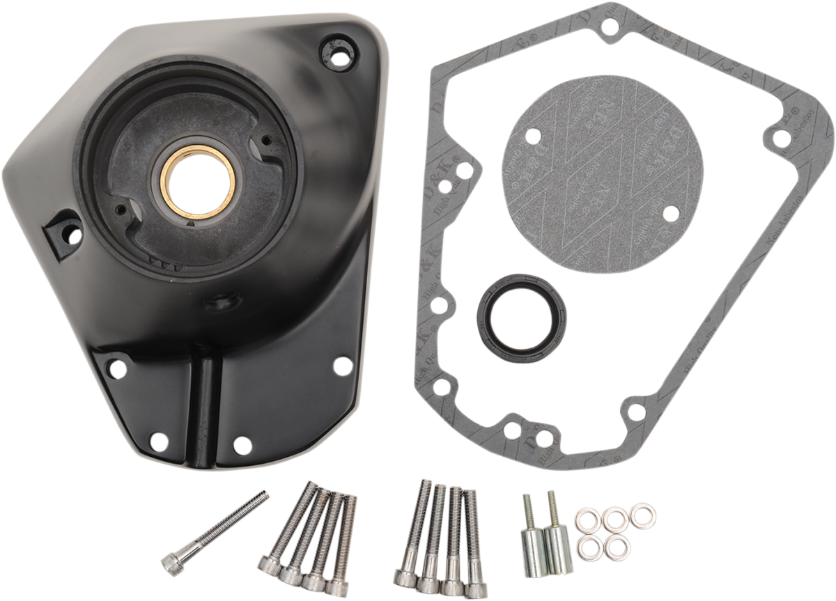 DRAG SPECIALTIES Satin Black EVO Big Twin Cam Cover 35-0025SB