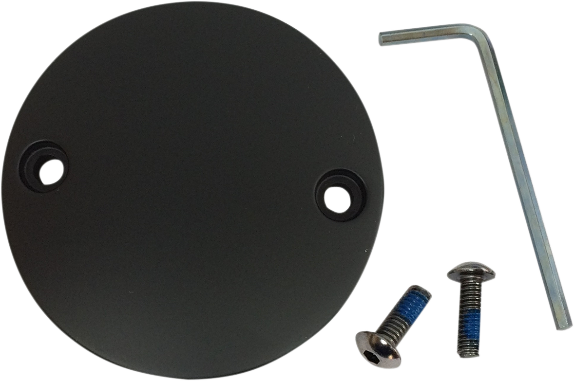 DRAG SPECIALTIES Points Cover - Flat Black for M8 Models - Part I30-0223SB