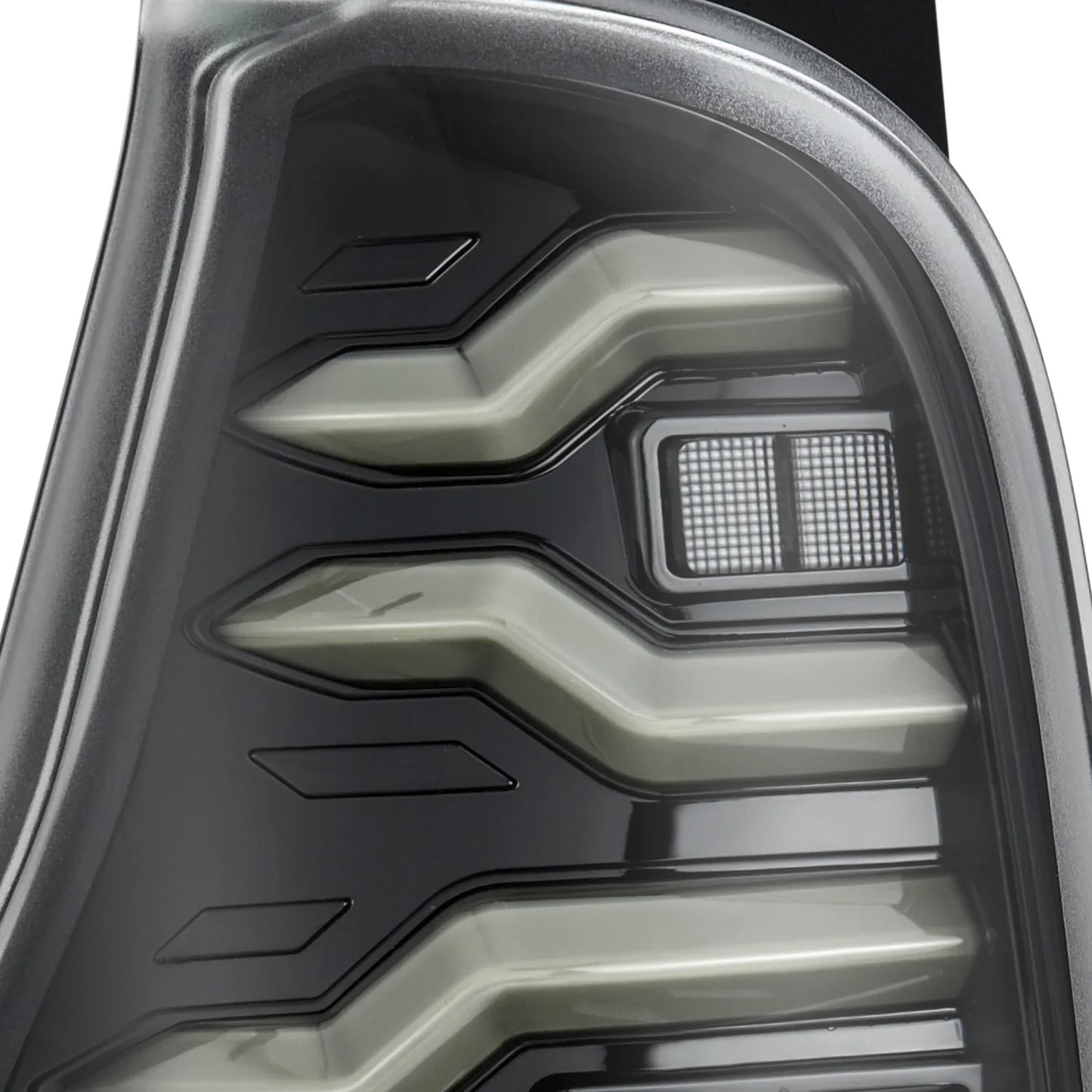 AlphaRex 03-09 Toyota 4Runner LUXX-Series LED Tail Lights Black Red