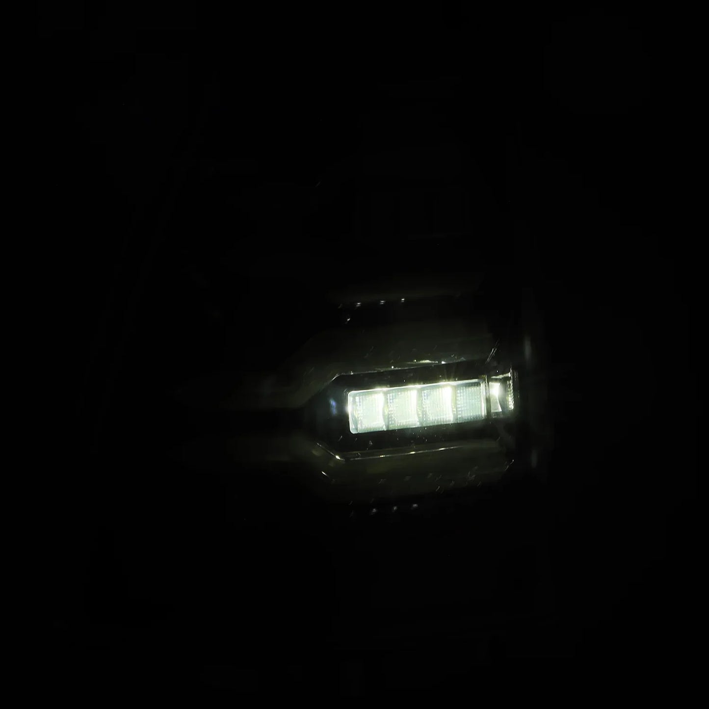 AlphaRex 03-09 Toyota 4Runner LUXX-Series LED Tail Lights Black Red