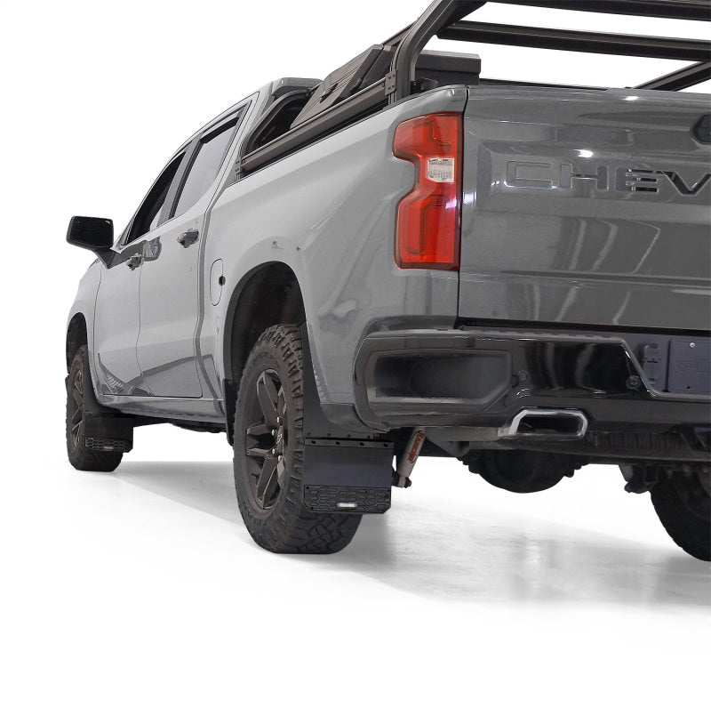 10-24 Ram HD Front Pair Mud Skins Set of 2 by Putco for enhanced truck protection.