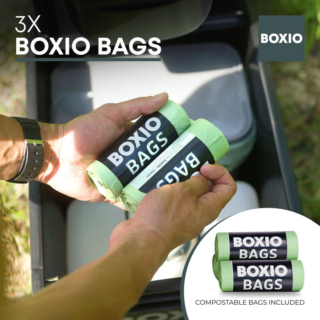 Composting Toilet Starter Kit | BOXIO - TOILET MAX+