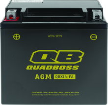 Load image into Gallery viewer, QuadBoss Maintenance-Free AGM Battery QBX14-FA