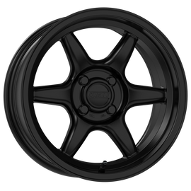 Kansei K11B Tandem 15x7in / 4X100 BP / 25mm Offset / 73.1mm Bore - Satin Black