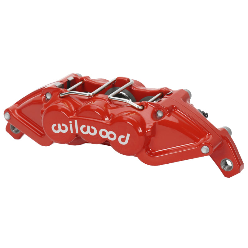 Wilwood caliper UTV6-P 1.25/1.12/1.12 .25 rotor L/H red