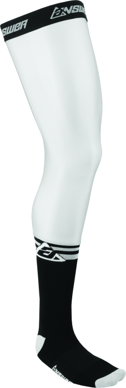 Answer Knee Brace Socks Grey/Black - Small/Medium