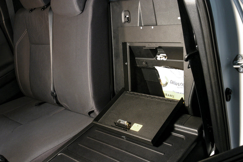 Tuffy 05-23 Toyota Tacoma Behind Seat Cubby Cover W/ Combo Lock