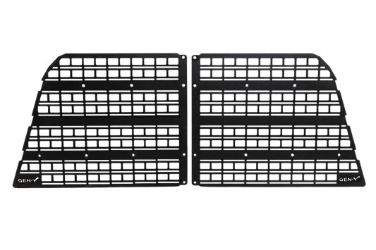 Gen-Y 19+ Dodge Ram 2500/3500 Defender 2 Outer Molle Panel for Headache Rack - Black