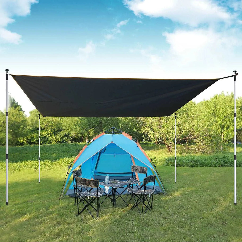 Aluminum Adjustable Telescoping Tarp Poles