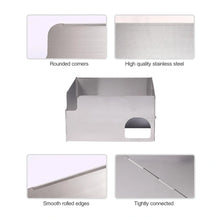 Load image into Gallery viewer, Folding Stainless Steel Stove Windscreen for Outdoor