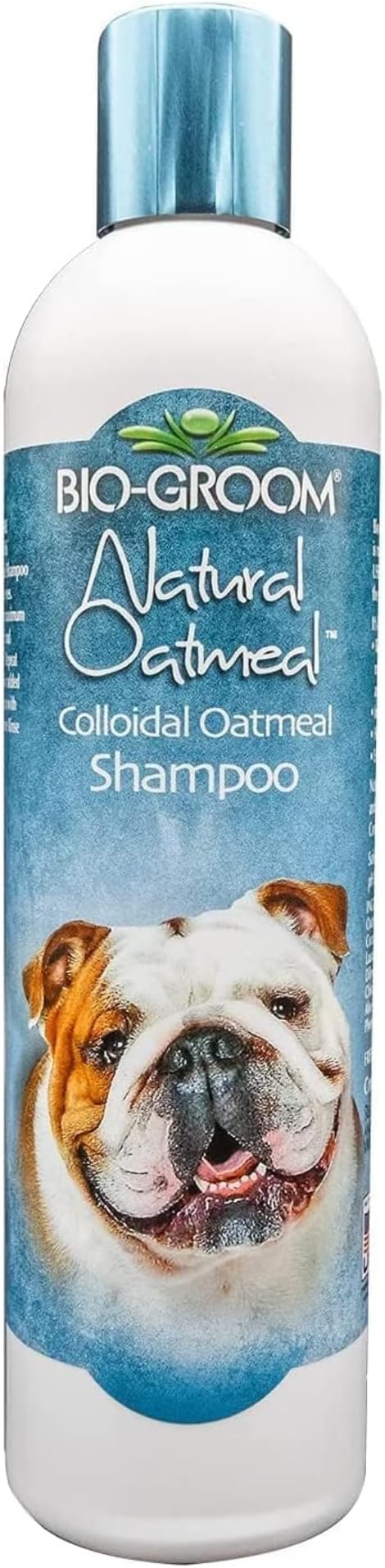Bio-Groom Oatmeal Dog Shampoo - for Allergies and Itching, Cruelty-Free, Dog Bathing Supplies, Puppy Shampoo for Sensitive Skin, Made in USA, Anti-Itch Dog Products - 12 fl oz 2-Pack