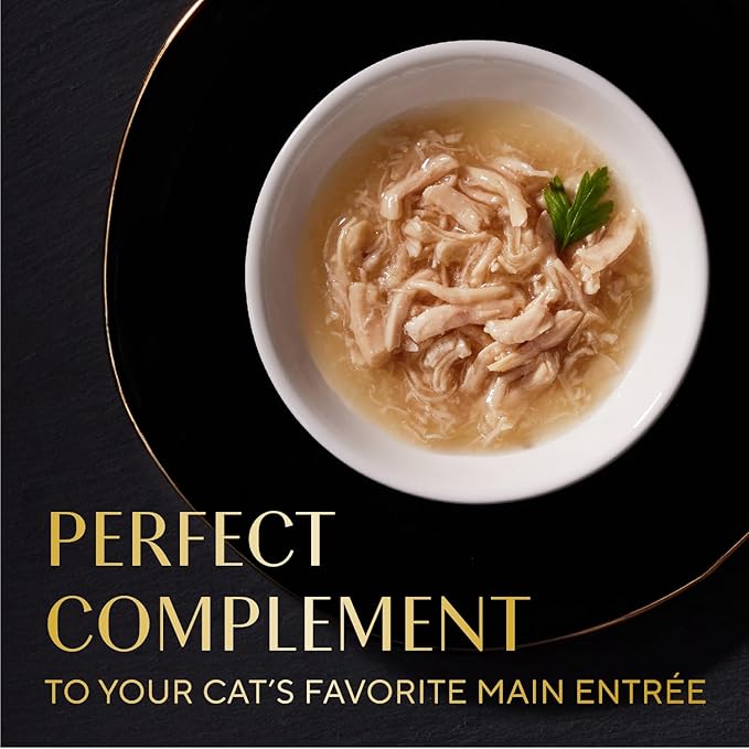 Sheba Selections Filets in Broth Adult Wet Cat Meal Complement Chicken, Tuna, or Shrimp Recipe, 1.3 oz. Cups, 24 Count