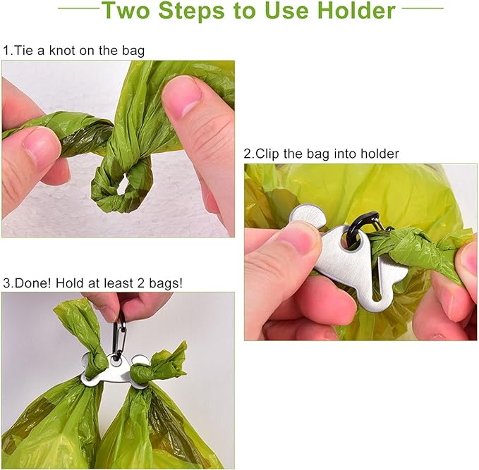 Dog Waste Bag Dispenser Pet Poop Bags Holder for Doggie Waste Bags Dispensers Soft Fabric Zipper Small Doggy Puppy Pouch for Leash Accessory Attachment with Carrier,Orange