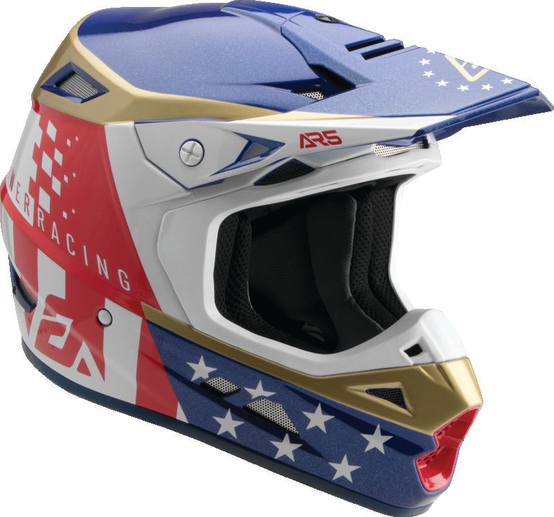 Answer AR5 Rally Helmet Mips Red/White - Small