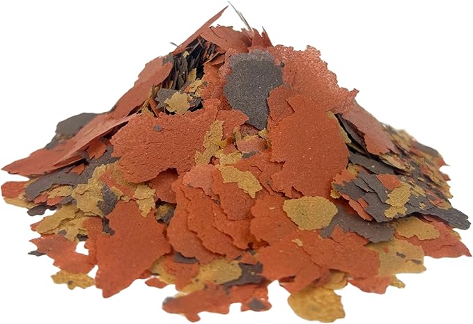 Aquatic Foods Inc. California Blackworm & Goldfish Mix Premium Flakes for Goldfish, Koi & Pond Fish, All Community Tropical Fish Also Pellet Mix, Wafer Mix Included…1-lb 2oz