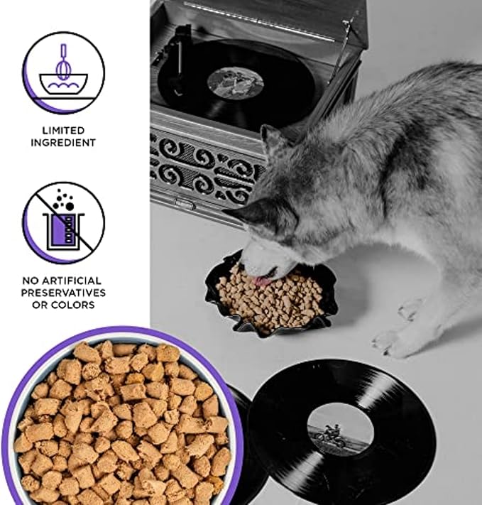BIXBI Rawbble Freeze Dried Dog Food, Lamb Recipe, 4.5 oz - 97% Meat and Organs, No Fillers - Pantry-Friendly Raw Dog Food for Meal, Treat or Food Topper - USA Made in Small Batches