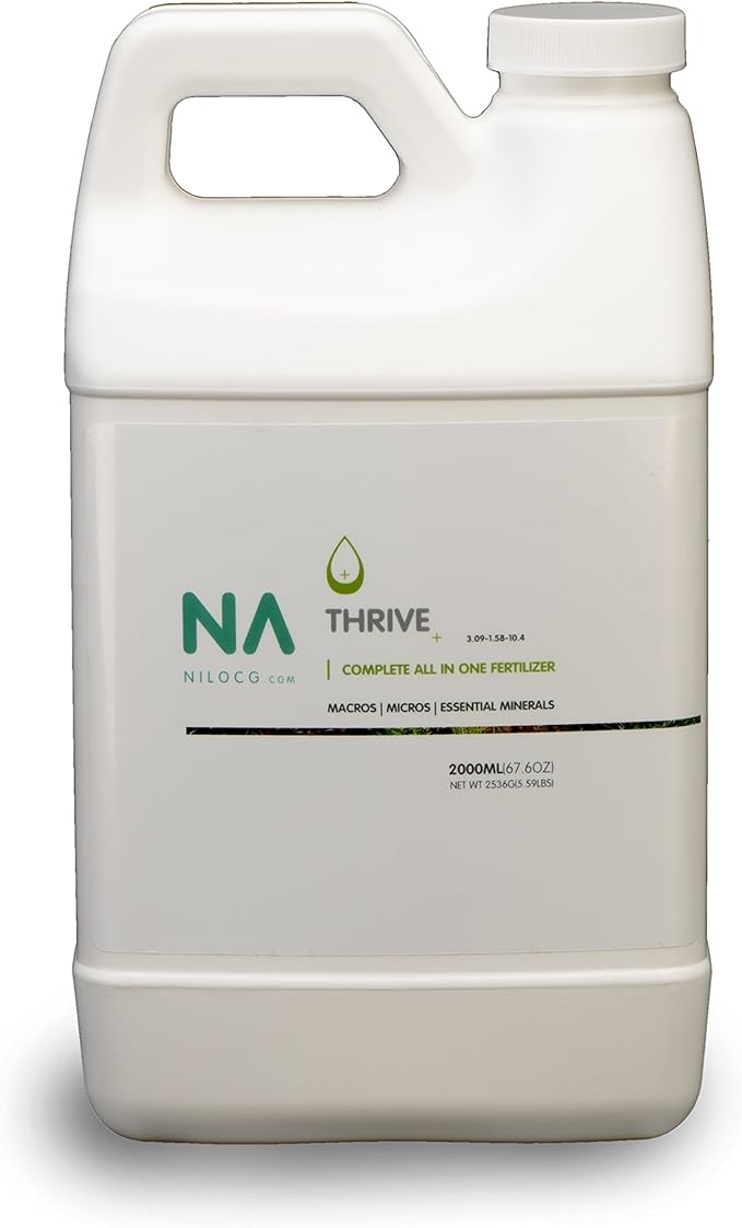 Thrive+ All in One Liquid Aquarium Plant Fertilizer – Highly Concentrated Aquatic Plant Fertilizer Solution – Nutrient-Rich Aquarium Plant Food – Convenient Usage – Effective Results (2000ml)