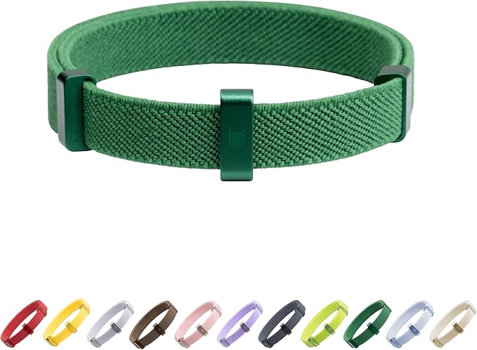Safety Cat Collar - U.S. IDA Gold Awarding Design, Stretch Elastic Quick Release, Non Breakaway - Light Weight for Kitten, Neck Fit 5.9'-11.8' for All Small Large Cat,S(Alpine Green)