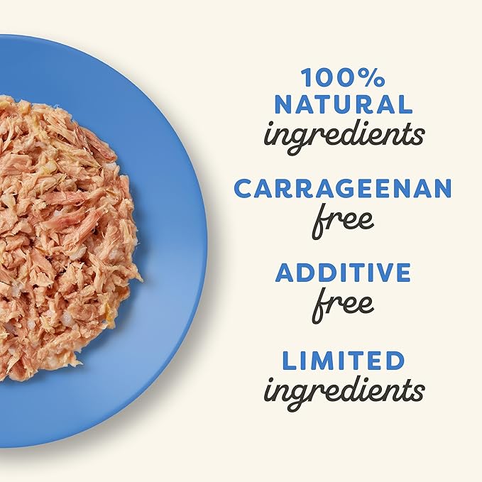 Applaws Natural Wet Canned Cat Food, Made with Limited and Natural Ingredients, Real Protein with No Artificial Additives, Fish Selection Variety Pack in Broth (24 x 2.47oz Cans)