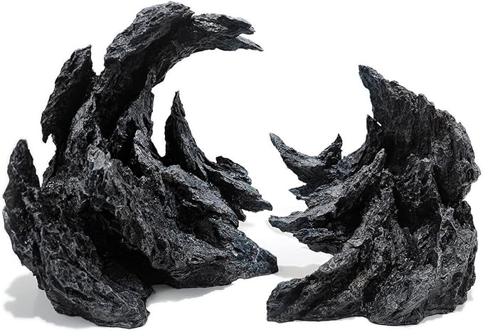 Fish Tank Decor Rocks.Aquarium Decoration Model.Easy Superior Aquascape (Perched Canyon-15inch)