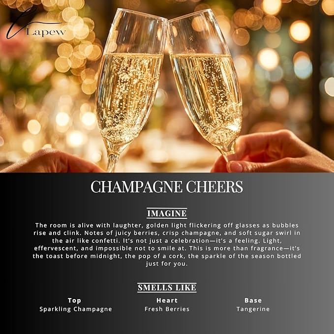 Champagne Cheers Carpet Freshener Powder: Powerful Odor Eliminator for Home, Upholstery Deodorizer, Carpet Deodorizer, Pet Urine, Cat Litter Box - Champagne Toast Fragrance