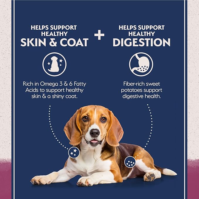 Natural Balance Limited Ingredient Adult Grain-Free Dry Dog Food, Reserve Sweet Potato & Venison Recipe, 4 Pound (Pack of 1)