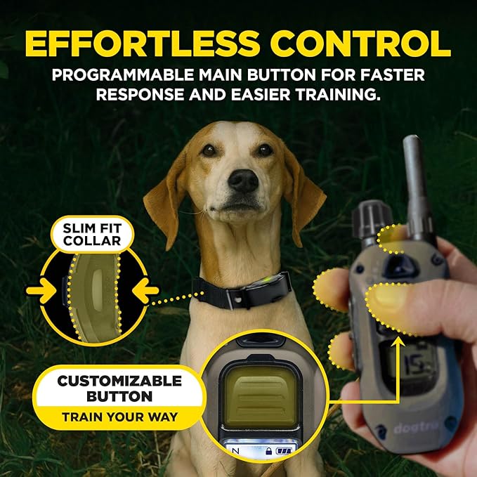 Dogtra ARC-X E-Collar for Dog Training - 3/4 Mile Range, for Dogs 15 lbs+, Slim Design, IPX9K Waterproof, 100 Stimulation Levels, Vibration, Tone, Rechargeable - Dog Owners and Professional Trainers