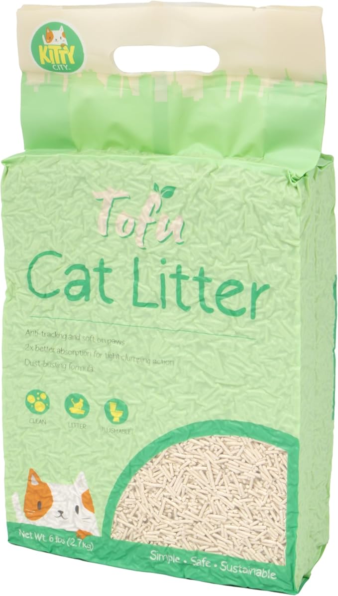 Kitty City Tofu Litter 6LB