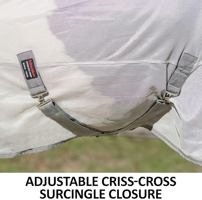 Schneiders Soft Interlock Mesh II Horse Fly Sheets | Superior UV & Insect Protection | Versatile Euro Fit Option | Reflective Safety Design